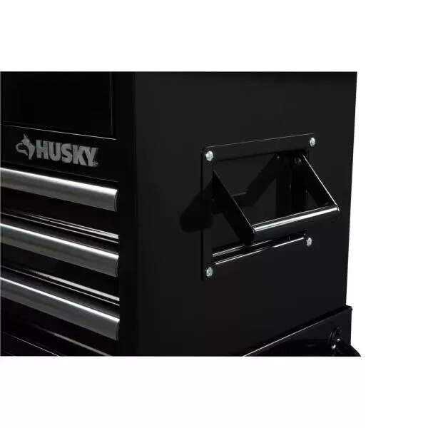 41 IN. 6-DRAWERS TOP CHEST IN BLACK