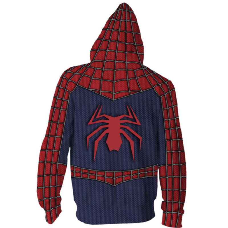 Avengers Spider-Man Zip Up Hoodie MZH179