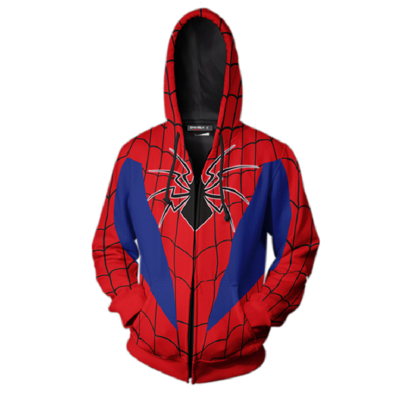 Avengers Spider-Man Zip Up Hoodie MZH185