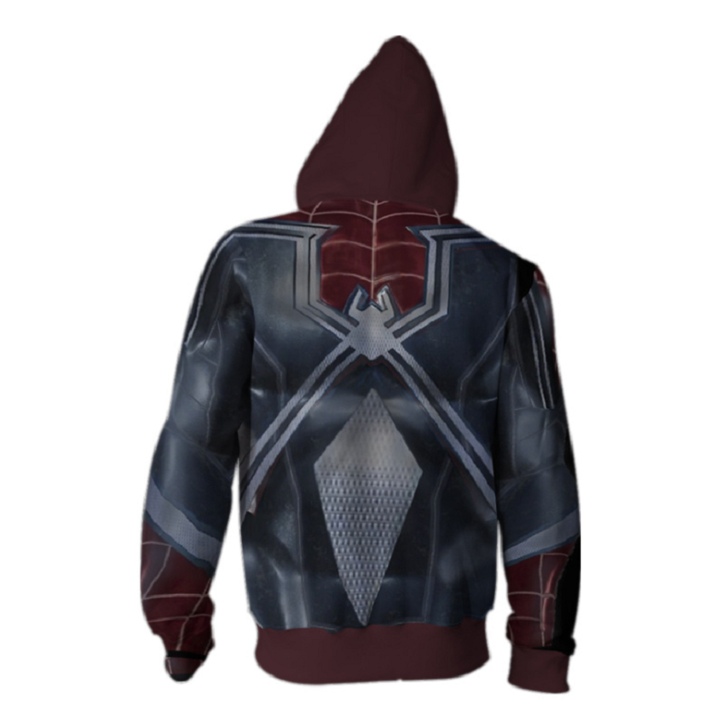 Avengers Spider-Man Zip Up Hoodie MZH191
