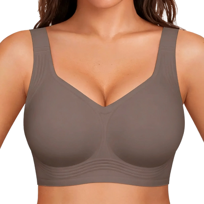 Seamless Deep V Push-Up Wireless Bra
