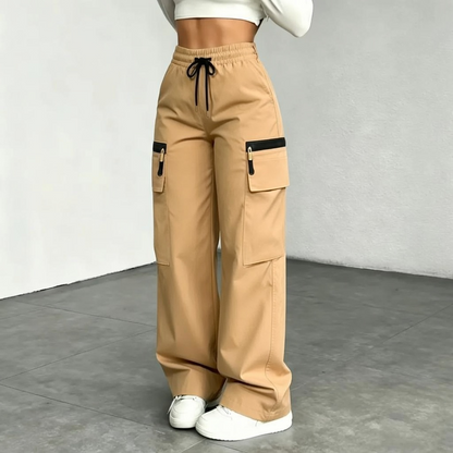 ⚡FINAL SALE 🔥Women’s lightweight loose cargo pants with multiple pockets