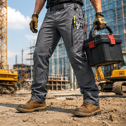 Men's Cargo Pants,Tactical Pants for Men Stretch,Durable Ripstop EDC Work Pants for Hiking