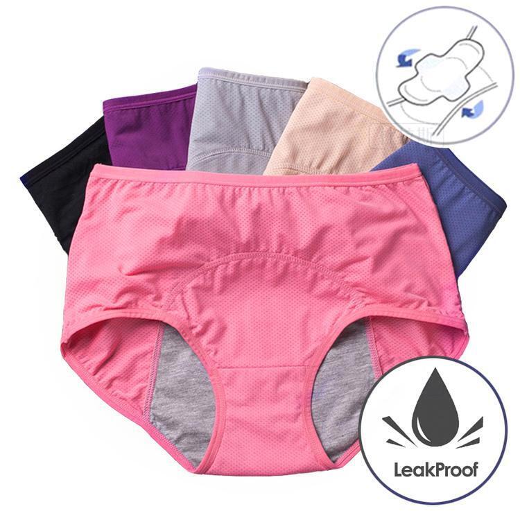 🔥Newly Upgraded 2026 All-day Premium Comfortable Fabric, ✅Herinte® High-waisted Leak-proof Underwear