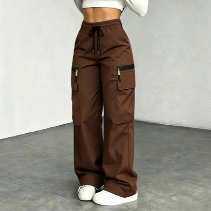 ⚡FINAL SALE 🔥Women’s lightweight loose cargo pants with multiple pockets