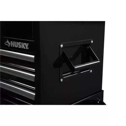 41 IN. 6-DRAWERS TOP CHEST IN BLACK