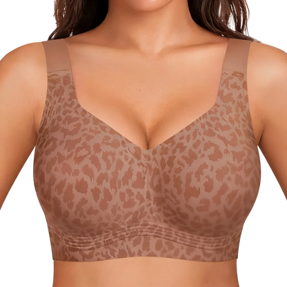 Seamless Deep V Push-Up Wireless Bra