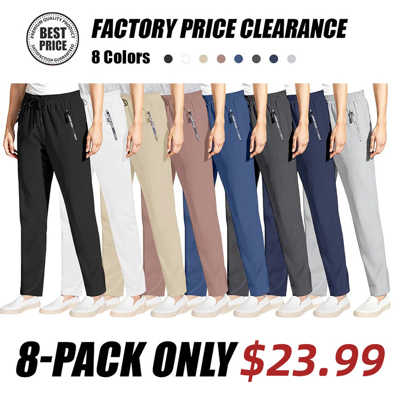 Women's Ultra Stretch Ice Silk Comfort Casual Pants