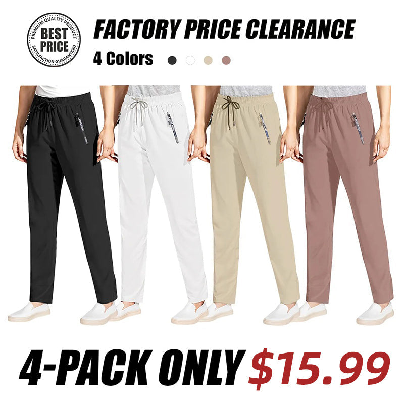 Women's Ultra Stretch Ice Silk Comfort Casual Pants