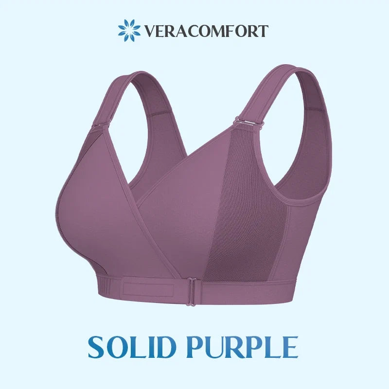 Veracomfort - Velcro Front-Wrap & Straps Adaptive Comfort Bra