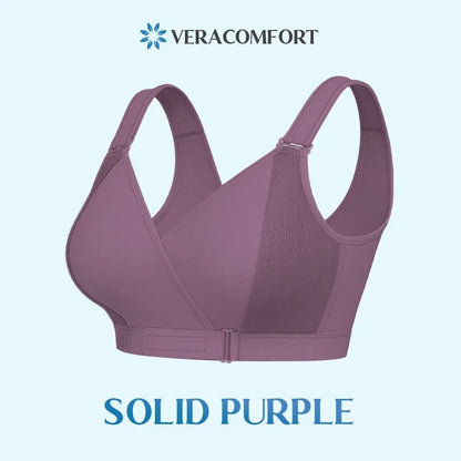 Veracomfort - Velcro Front-Wrap & Straps Adaptive Comfort Bra