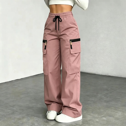 ⚡FINAL SALE 🔥Women’s lightweight loose cargo pants with multiple pockets