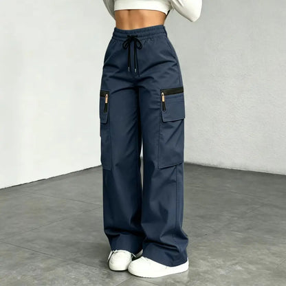 ⚡FINAL SALE 🔥Women’s lightweight loose cargo pants with multiple pockets