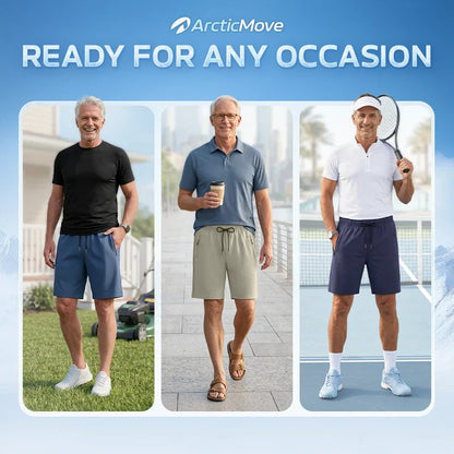 ArcticMove - Ultra-Breathable Ice Silk Stretch Shorts