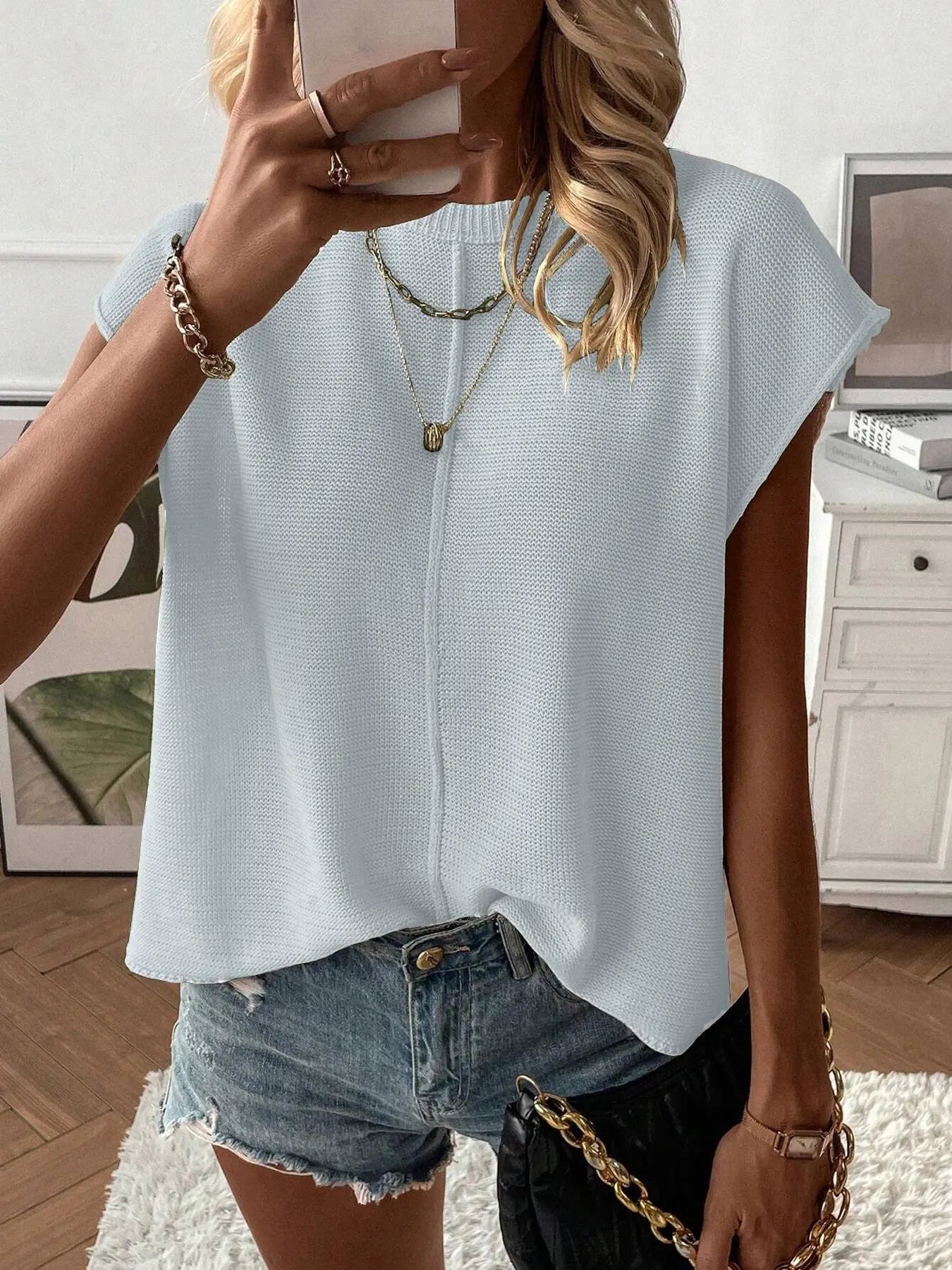 ✨ Women's 16 Color Knit Sweater Vest Bundle