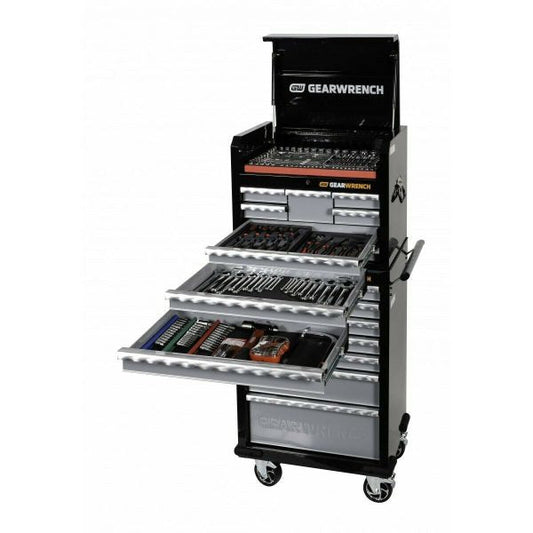 GearWrench 310 Piece Tool Kit With Chest & Roll Cab 89912