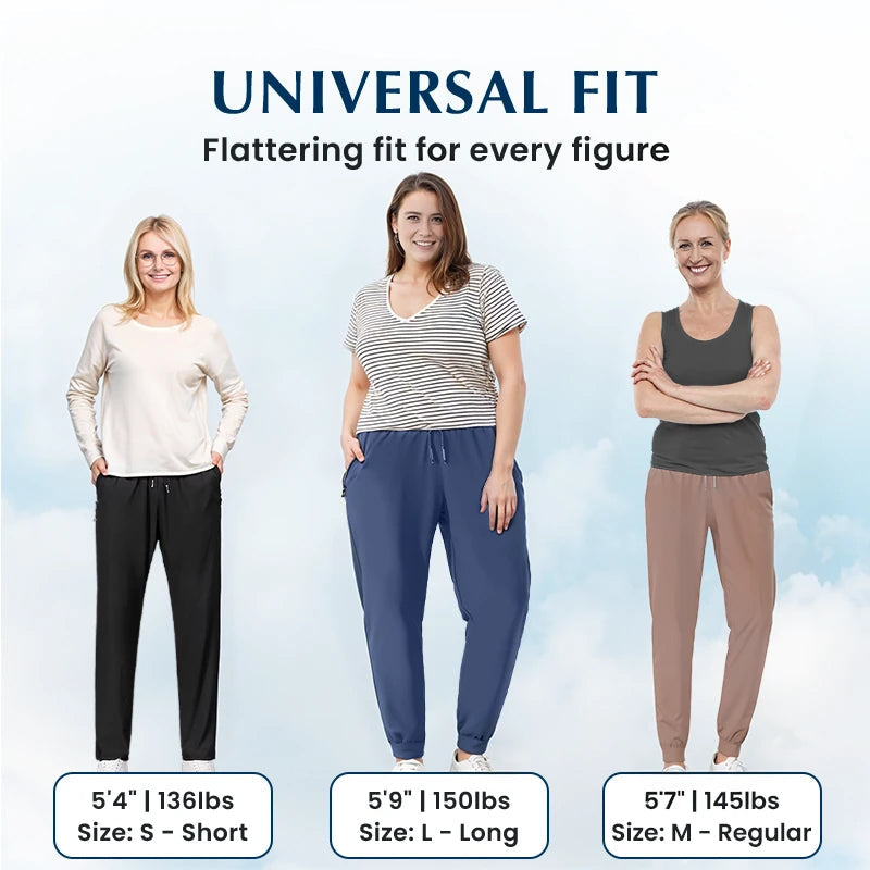 Women's Ultra Stretch Ice Silk Comfort Casual Pants