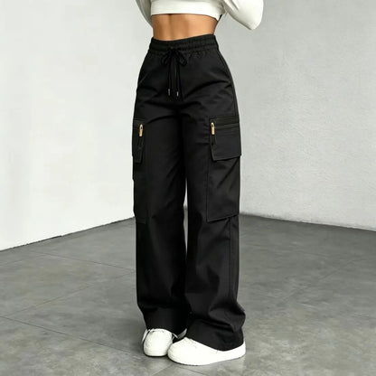 ⚡FINAL SALE 🔥Women’s lightweight loose cargo pants with multiple pockets