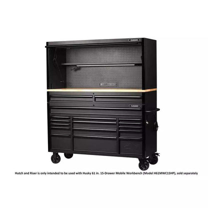61 IN. 2-DRAWER HEAVY-DUTY HUTCH WITH RISER