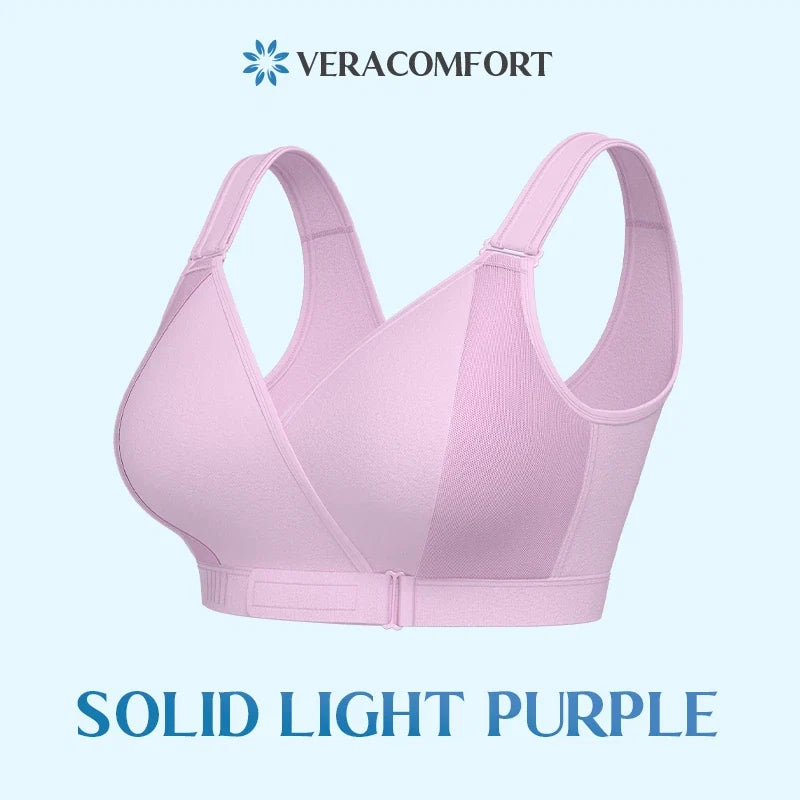 Veracomfort - Velcro Front-Wrap & Straps Adaptive Comfort Bra
