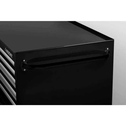 36 IN. W 12-DRAWER, DEEP COMBINATION TOOL CHEST AND CABINET SET IN GLOSS BLACK