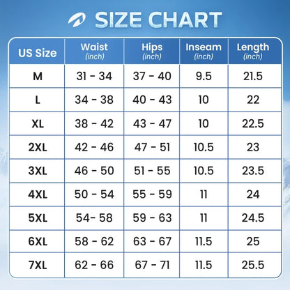 ArcticMove - Ultra-Breathable Ice Silk Stretch Shorts