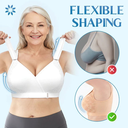 Veracomfort - Velcro Front-Wrap & Straps Adaptive Comfort Bra