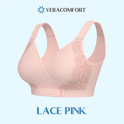 Veracomfort - Velcro Front-Wrap & Straps Adaptive Comfort Bra