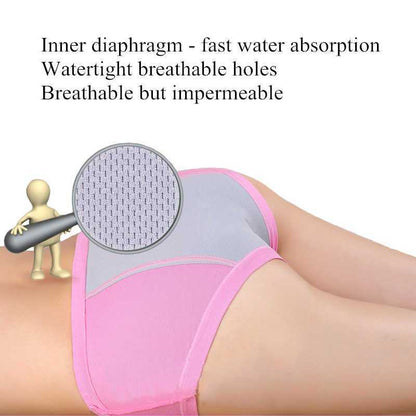🔥Newly Upgraded 2026 All-day Premium Comfortable Fabric, ✅Herinte® High-waisted Leak-proof Underwear
