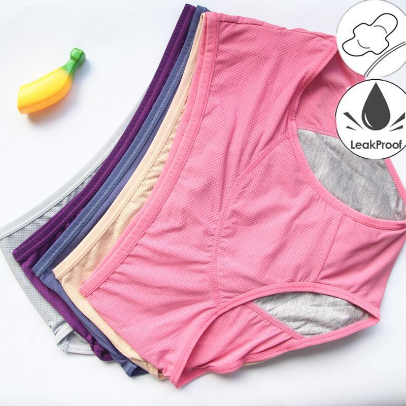 🔥Newly Upgraded 2026 All-day Premium Comfortable Fabric, ✅Herinte® High-waisted Leak-proof Underwear