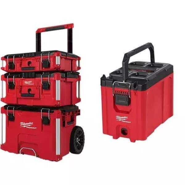 Milwaukee PACKOUT Rolling Tool Box Modular Storage System - Red