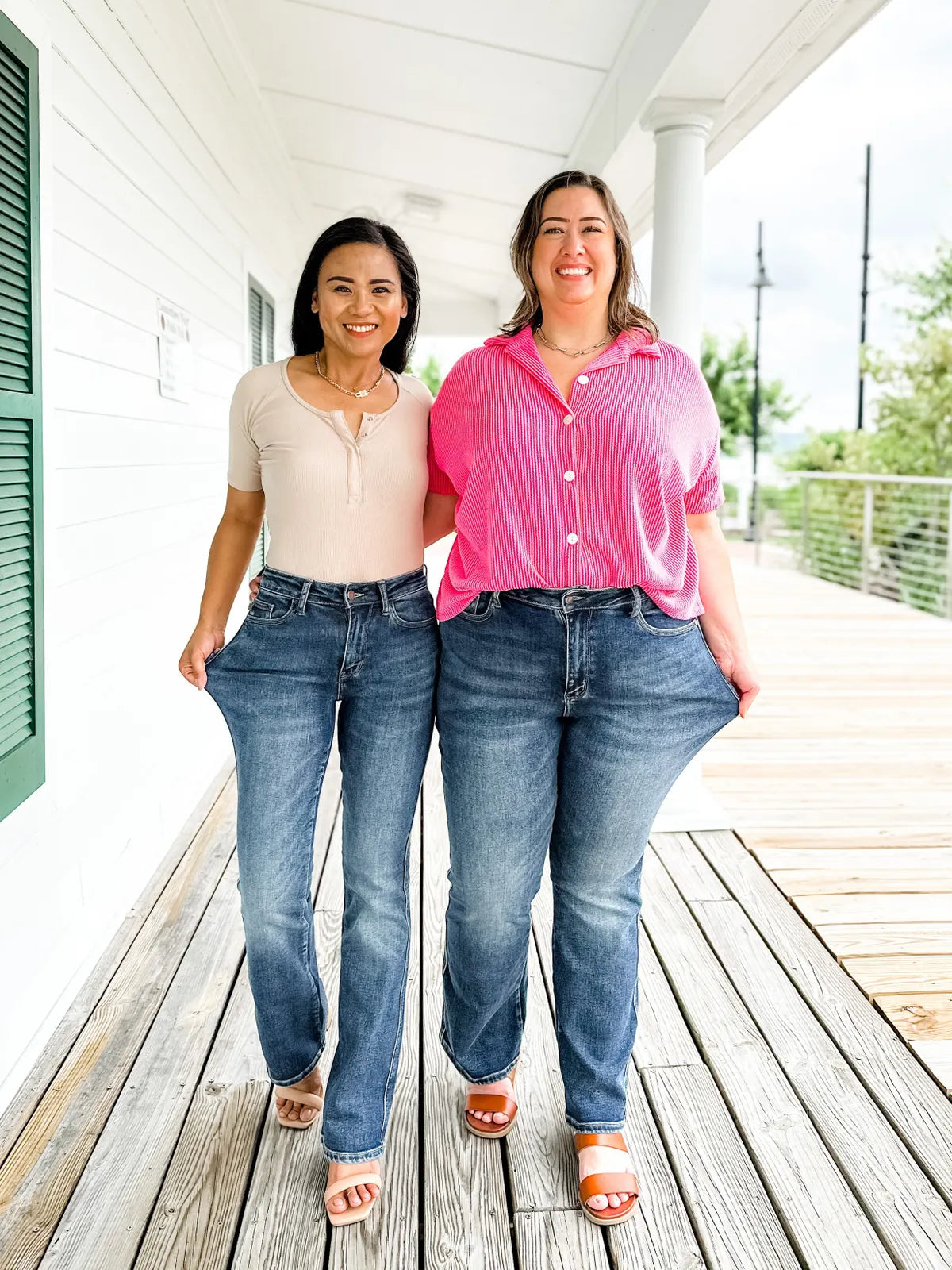 Holy Grail Tummy Control Bootcut Jeans (Tummy Control Cuffed Slim Fit Jeans (🔥 Buy 1, Get 1 FREE – Limited Time!))