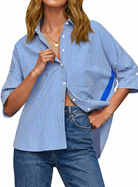Striped Navy