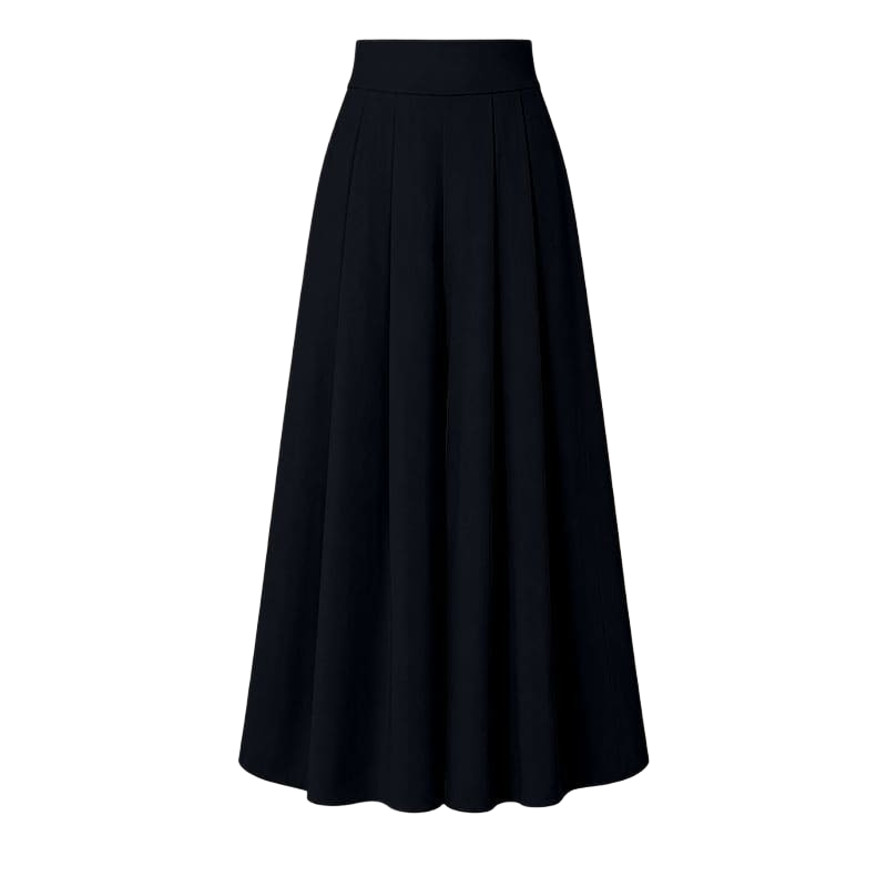Women's High-Waisted Flowy Wide Leg Palazzo Pants with Pockets