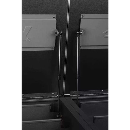 Husky 63 in. W x 23 in. D Heavy Duty 11-Drawer Mobile Workbench Cabinet with Flip-Top Stainless Steel Top in Matte Black