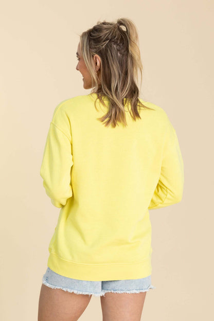 🔥 Your Favorite Is Back!Pigment Dyed Cozy Campfire V-Neck Sweatshirt
