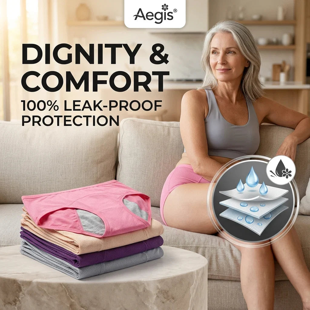 🔥Newly Upgraded 2026 All-day Premium Comfortable Fabric, ✅Herinte® High-waisted Leak-proof Underwear