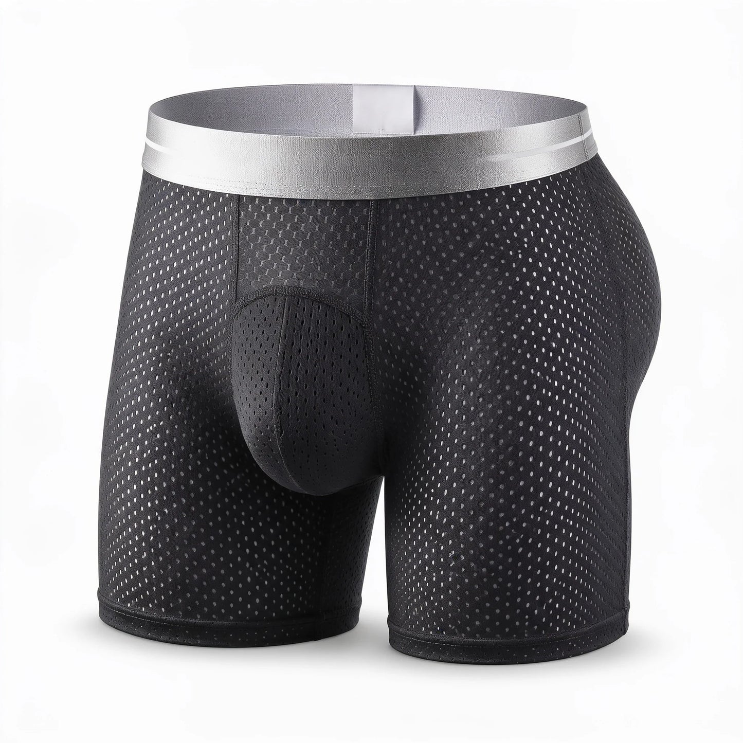 🔥 BEST DEAL 80% OFF TODAY🔥 2026 HOT SALE  AirFlexTM Premium Leakproof IceSilk Mesh Men's Boxer-180 Days free return