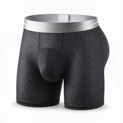🔥 BEST DEAL 80% OFF TODAY🔥 2026 HOT SALE  AirFlexTM Premium Leakproof IceSilk Mesh Men's Boxer-180 Days free return