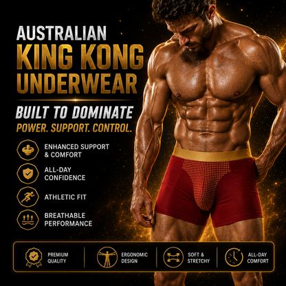 🔥Australian King Kong Vitality Underwear  💪Upgrade Your Energy, Style, and Confidence