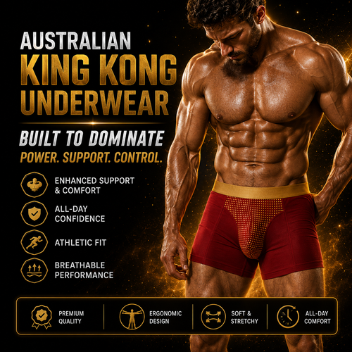 🔥Australian King Kong Vitality Underwear  💪Upgrade Your Energy, Style, and Confidence