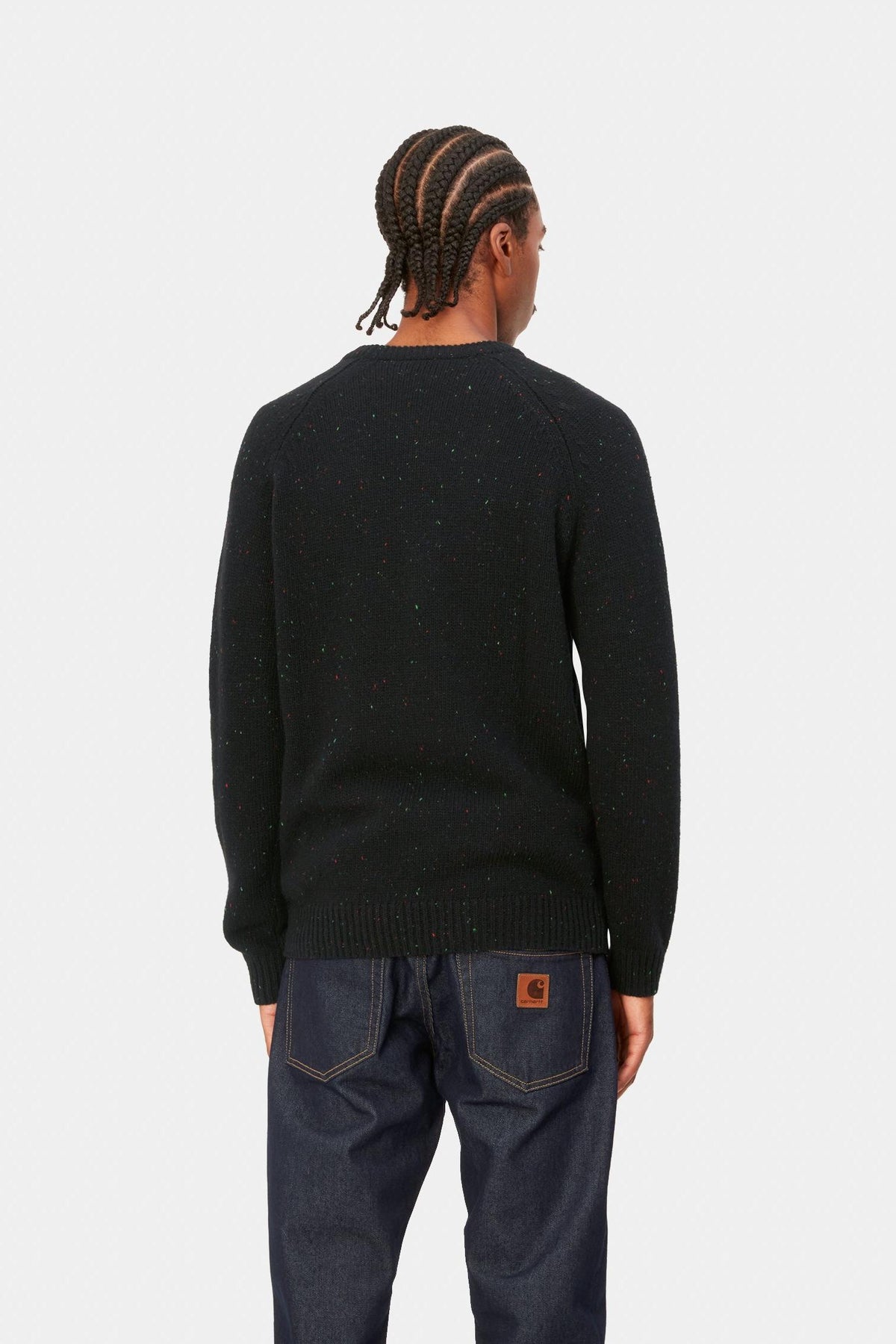 Anglistic Sweater | Black Speckled
