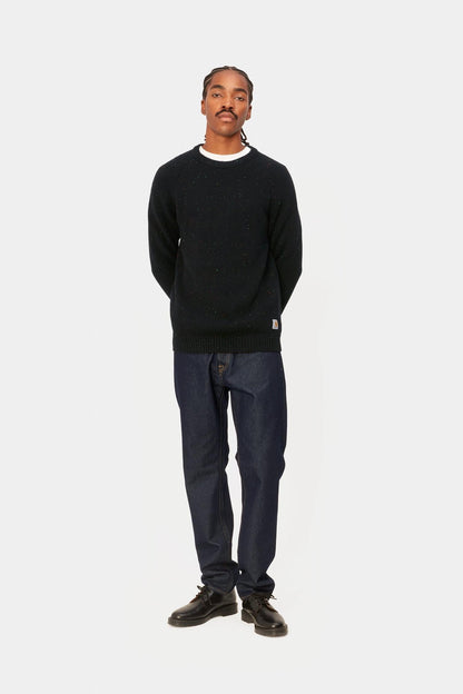 Anglistic Sweater | Black Speckled