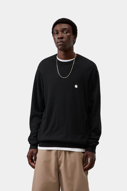 Madison Sweater | Black / Wax