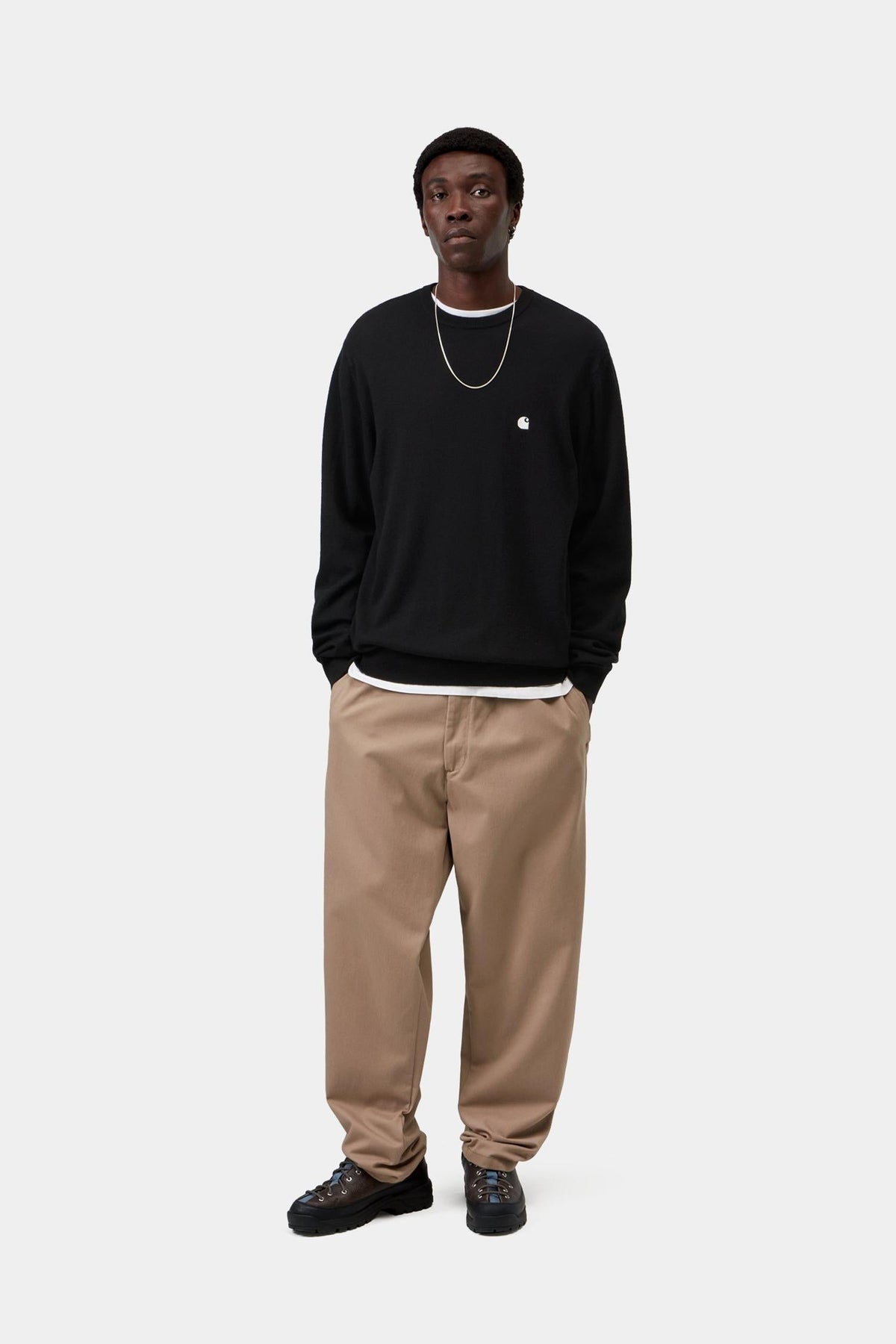 Madison Sweater | Black / Wax