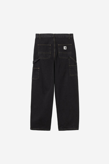 Women’s Brandon Double Knee Pant | Black (stone washed)