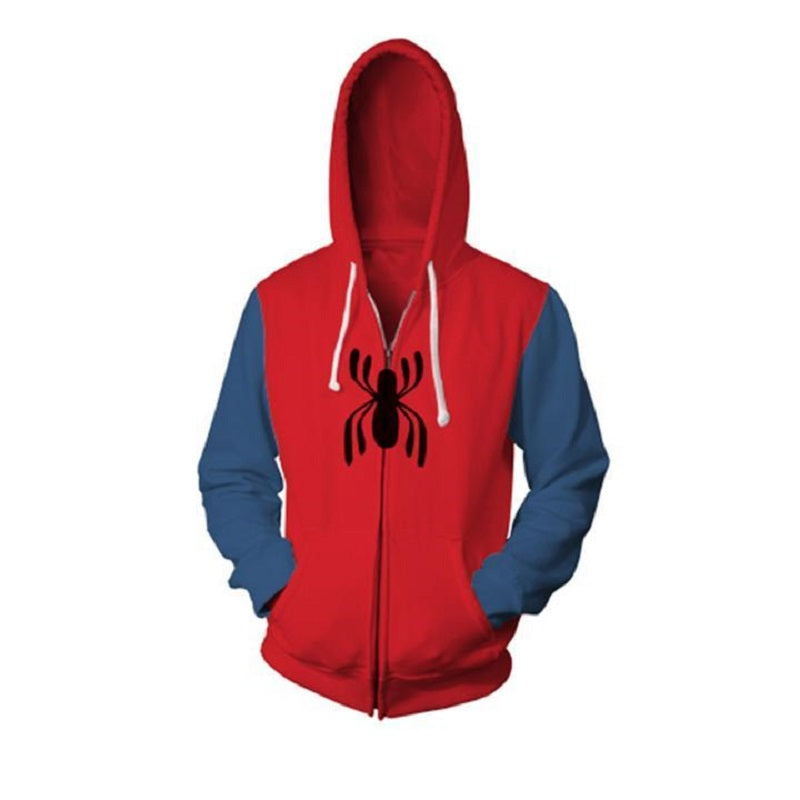 Homecoming Spider Man Zip Up Hoodie MZH566