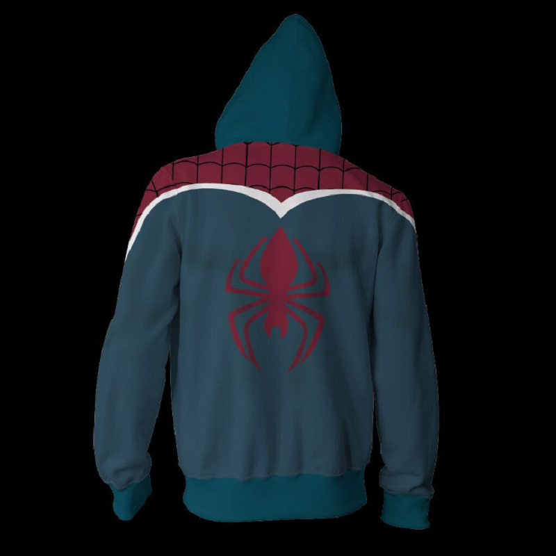 Avengers Spider-Man Hoodie - Zip Up Hoodie MZH806
