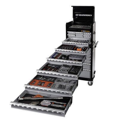GearWrench 310 Piece Tool Kit With Chest & Roll Cab 89912
