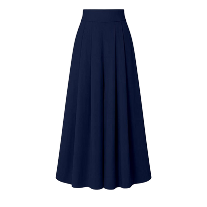 Women's High-Waisted Flowy Wide Leg Palazzo Pants with Pockets